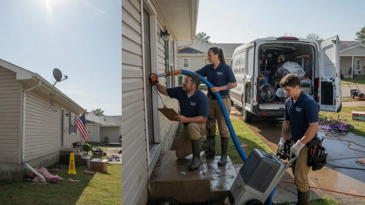 Ceiling Water Damage Restoration in Springfield, AR near me